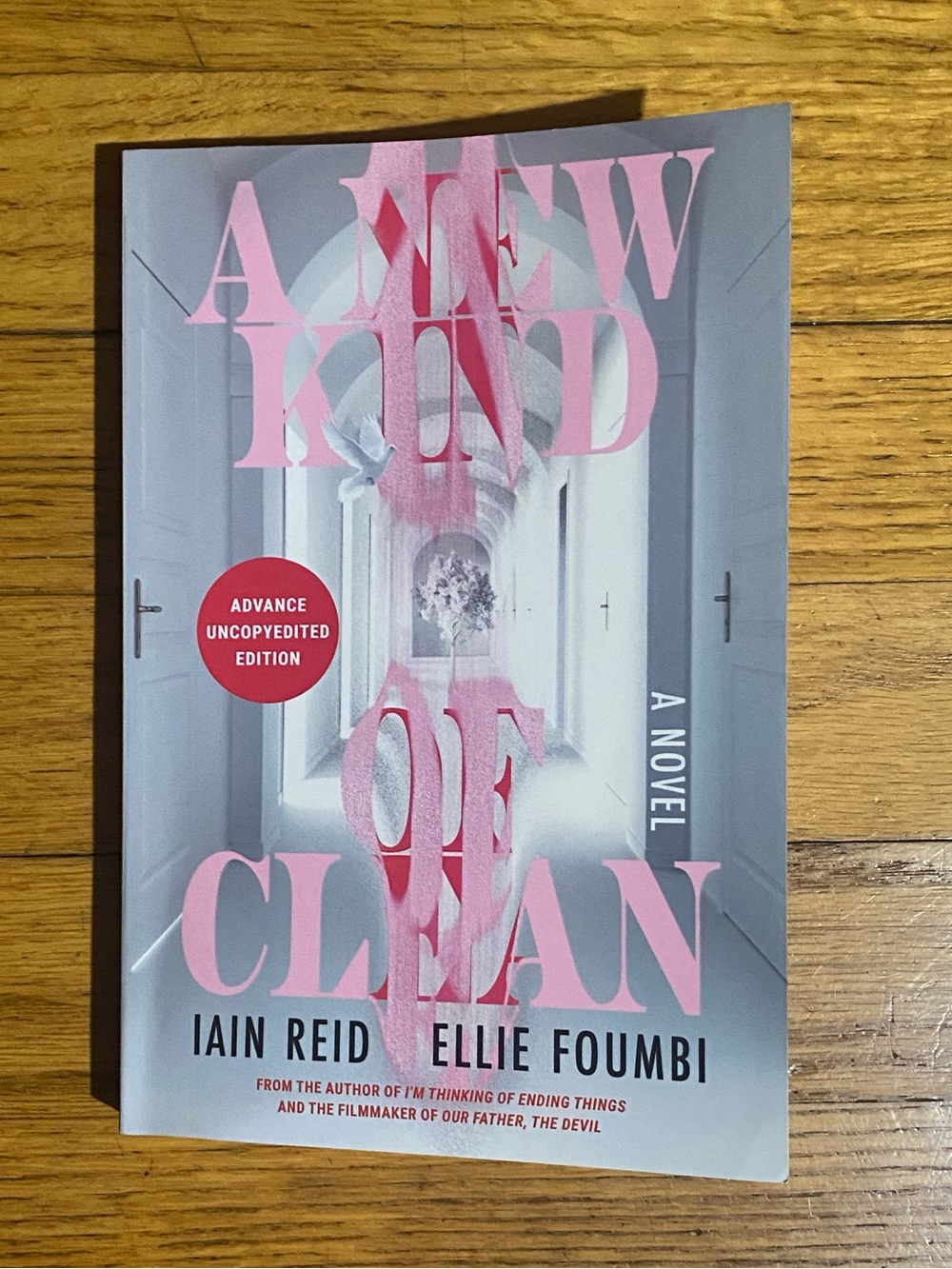 A New Kind Of Clean Novel by Iain Reid & Ellie Foumbi